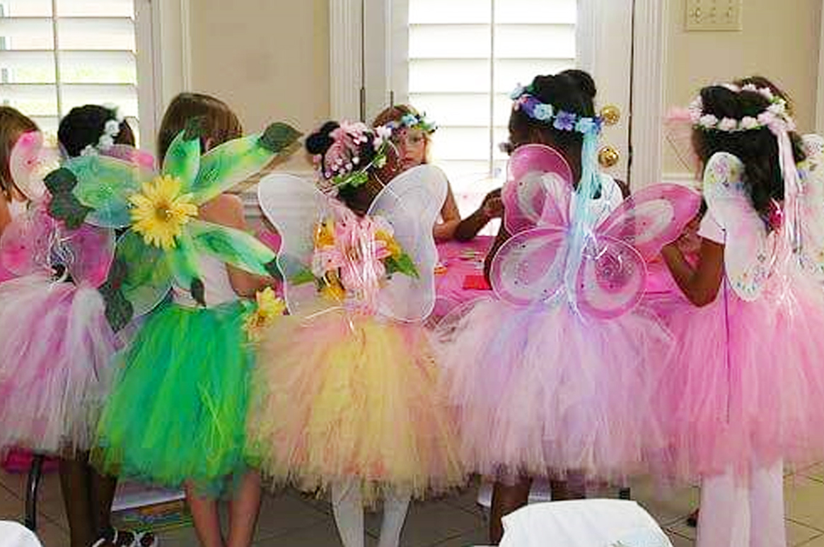 Our Dress Up Area is always magical for the kids