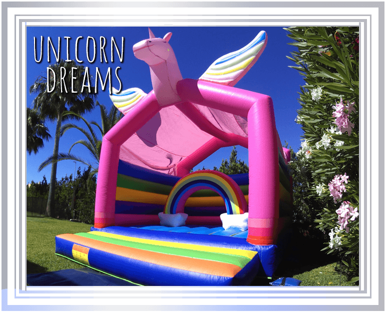 The Tropical Plunge Inflatable Water Slide