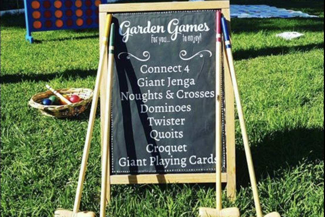 Giant Garden Games - Bodas Ibiza - Decoración para Bodas Ibiza