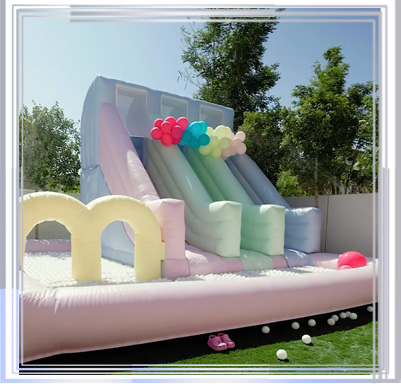 Rainbow Foam Party Gallery Frame 2025