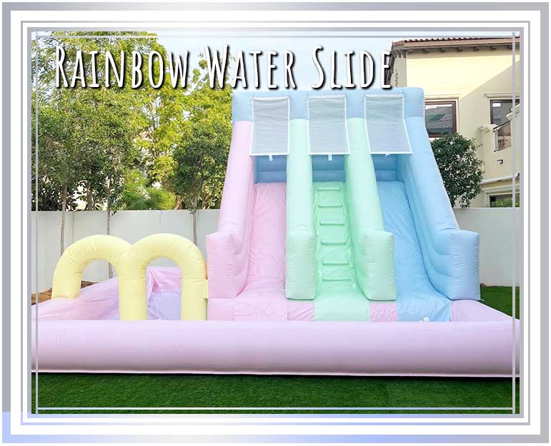 Rainbow Water Slide Frame 2025