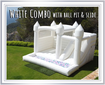 Racer Challenge Bouncy Castle Assault Course